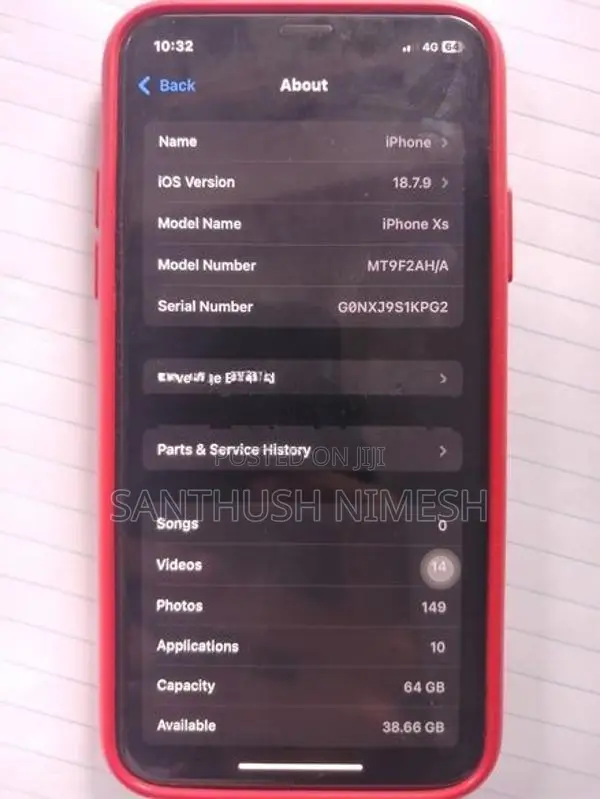 Apple iPhone XS (Used)
