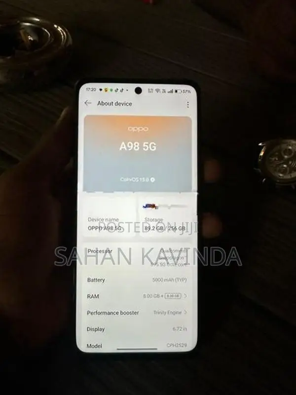 Oppo a98 5g (Used)