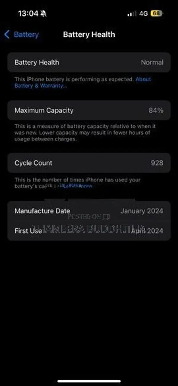 Apple iPhone 15 Pro 128GB (Used)