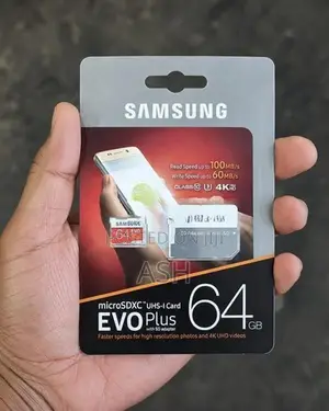Samsung 64GB class 10 micro SD memory card