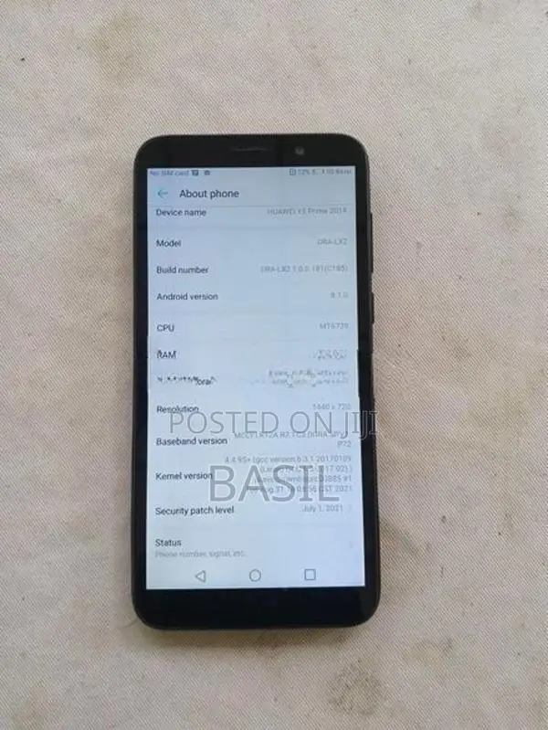 Huawei Y5 Prime 16gb (Used)