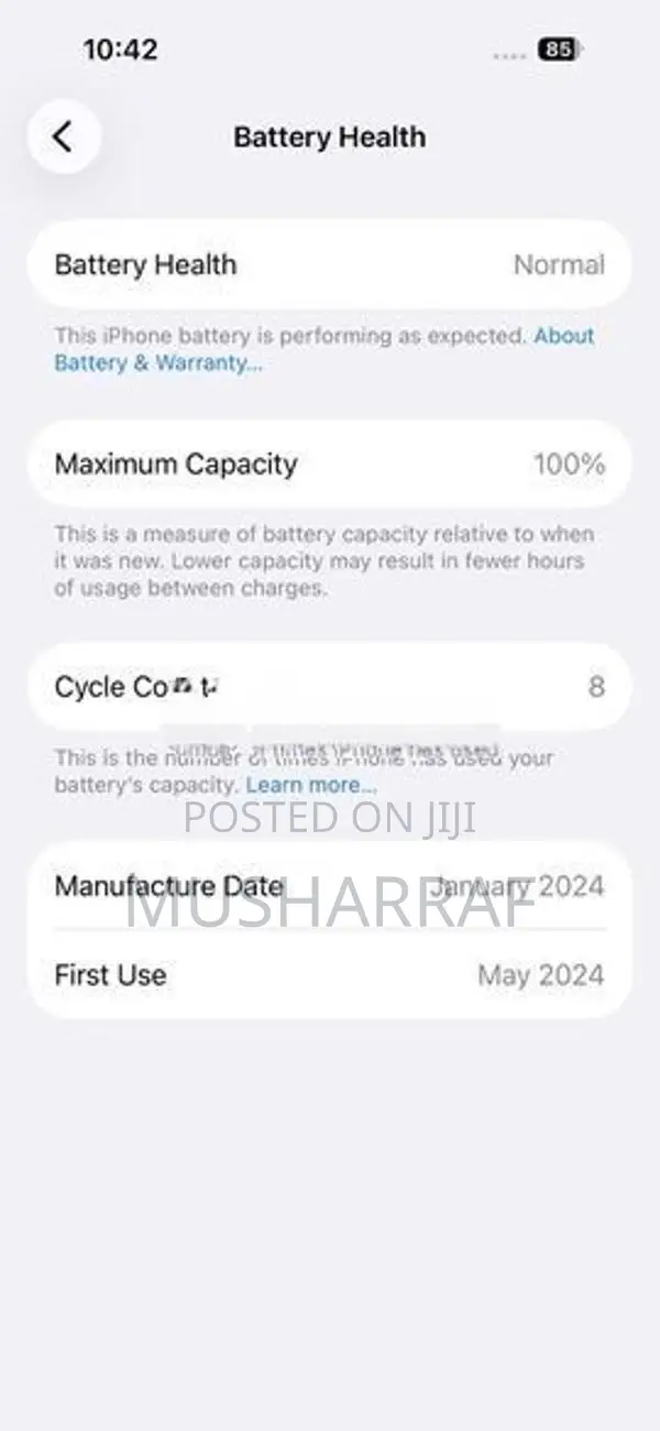 Apple iPhone 15 Pro I phone (Used)