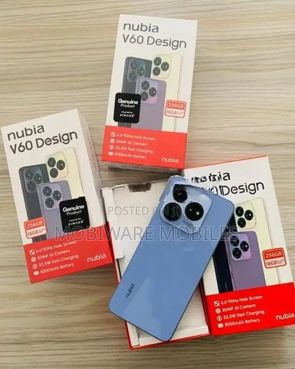 ZTE nubia V60 Design 6GB 256GB (Used)