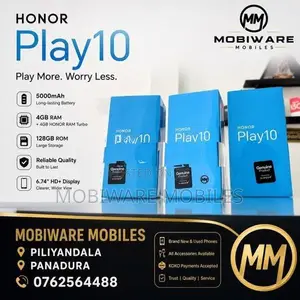 Honor play10 4GB 128GB (Brand New)