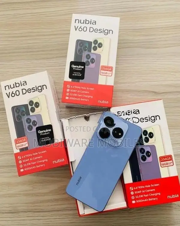 ZTE nubia v60 Disign 8GB 256GB (Used)