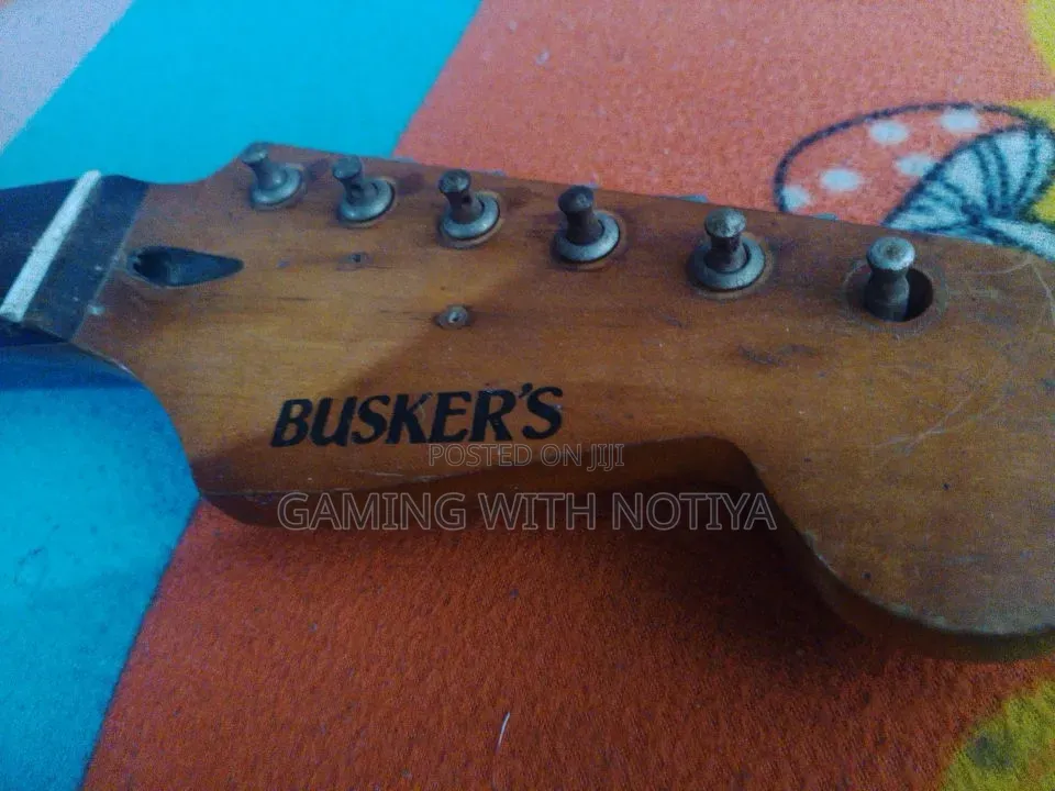 BUSKER'S Electric Lead Guitar – Black | Negotiable