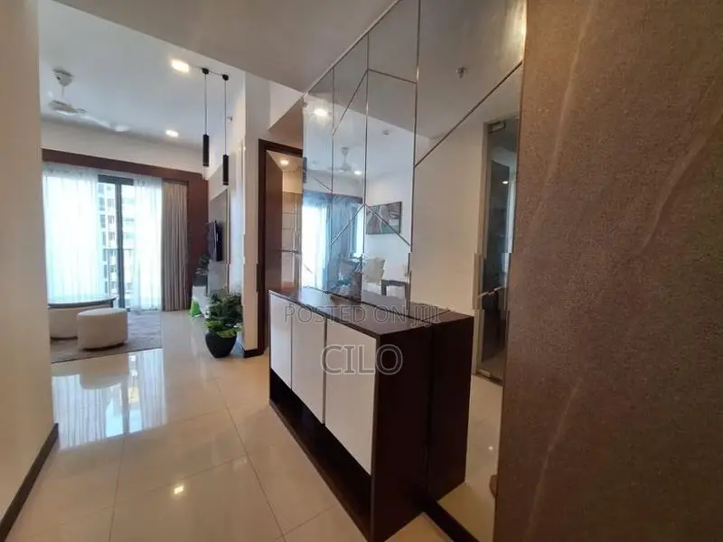Trizen 2 Bedrooms Furnished Apartment Rent - Colombo