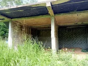 Land with Half Build House in ඇතිලිවල
