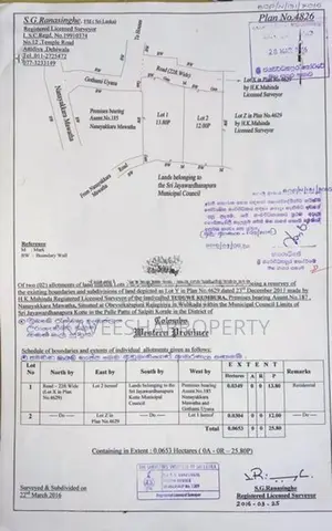 Land for Sale Rajagiriya