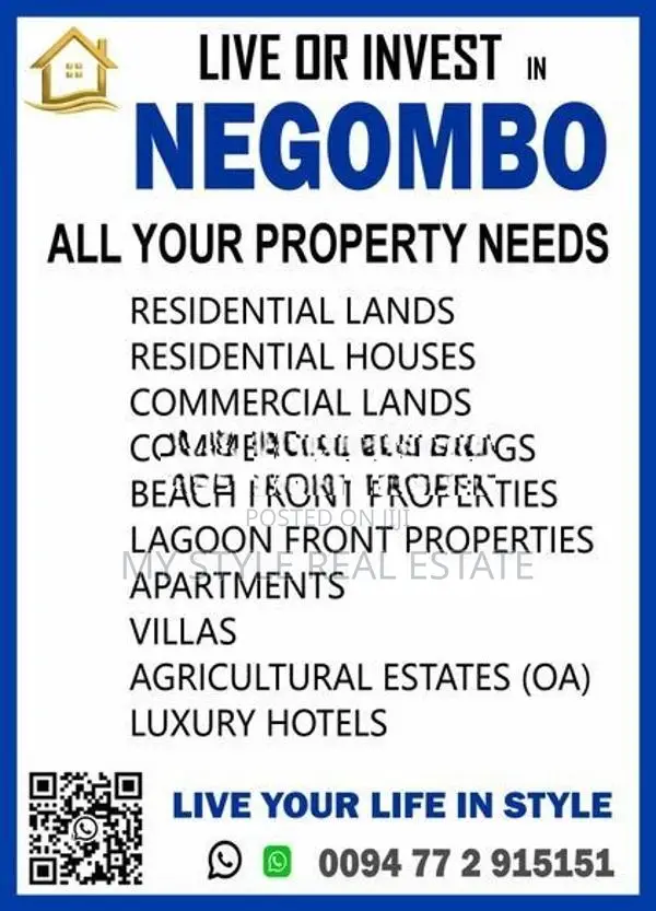 Negombo Kattuwa 11.5 P Land for Sale
