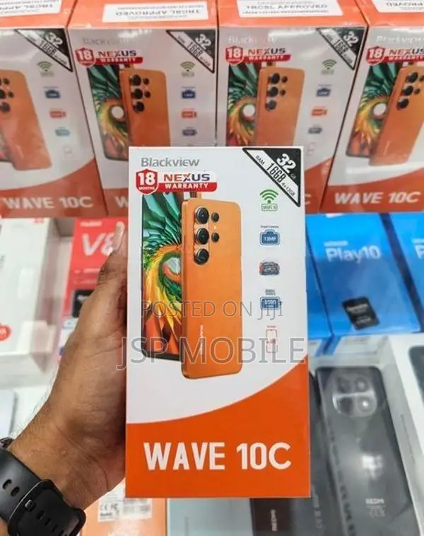 Black view Wave 10c 4GB 32GB (Brand New)