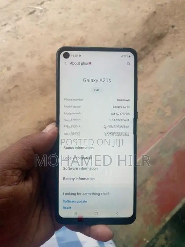 Samsung Galaxy A21s 4 GB Ram (Used)