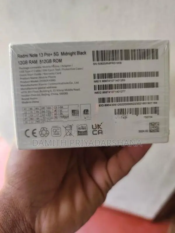 Xiaomi Redmi Note 13 Pro Plus 512gb, 12gb (Used)