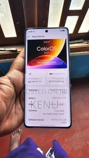 Oppo Find X 7 12gb 256gb (Used)