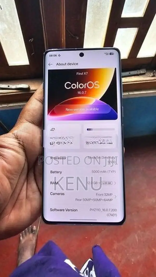 Oppo Find X 7 12gb 256gb (Used)