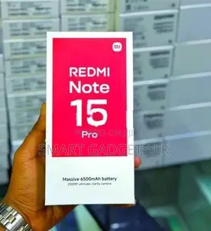 Xiaomi Redmi Note 15 Pro 8GB|256GB |5000mAh (Brand New)