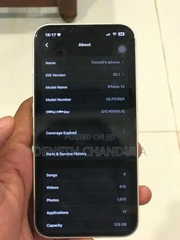 Apple iPhone 13 i phone (Used)