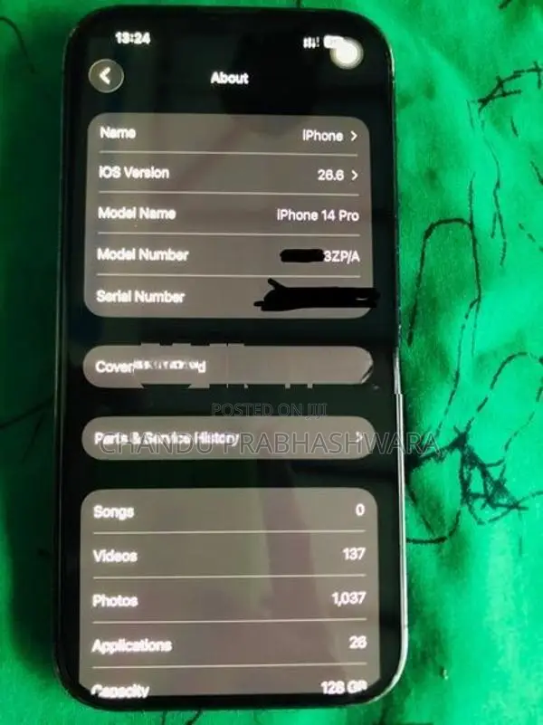 Apple iPhone 14 Pro ZP/A (Used)