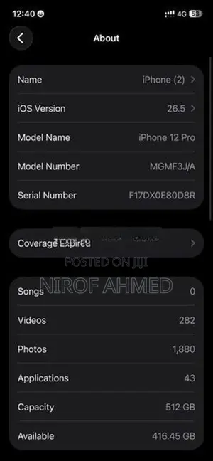 Apple iPhone 12 Pro (Used)