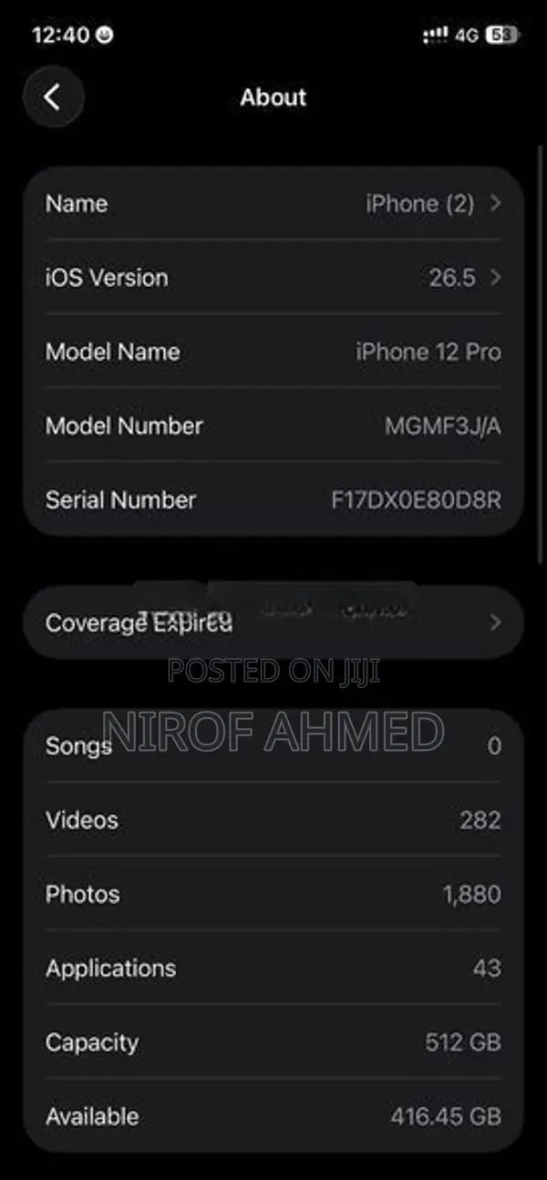 Apple iPhone 12 Pro (Used)