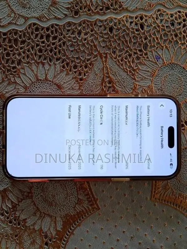 Apple iPhone 17 Pro Max (Used)