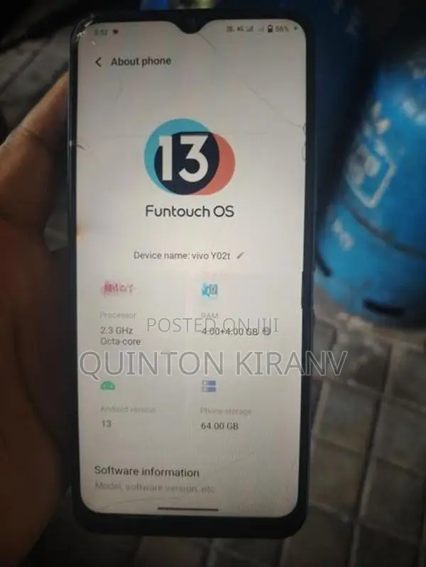 Vivo Y02T (Used)
