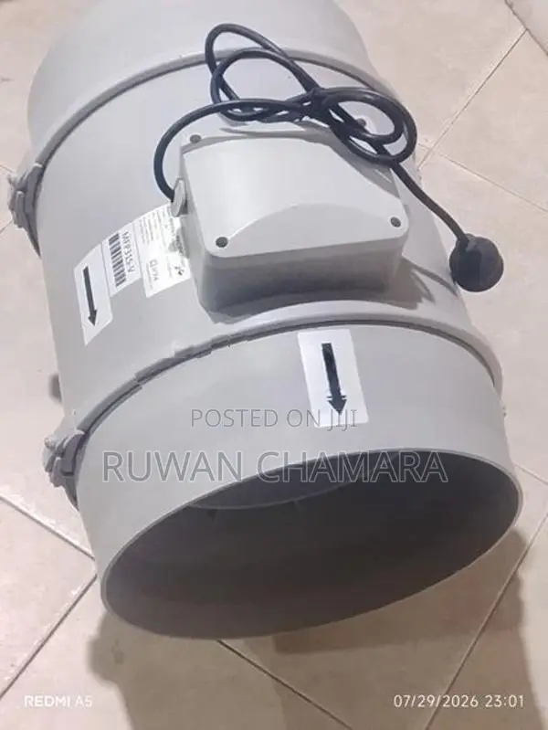 Pacific Hvac Inline Duct Fan