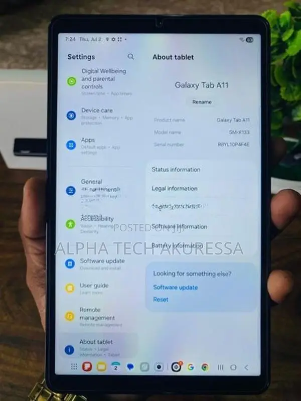 Samsung Galaxy Tab A11 8GB RAM 128GB