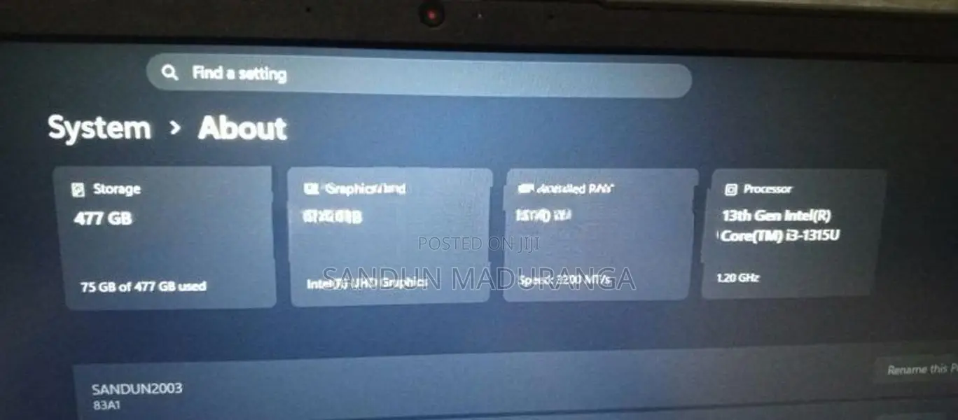 Lenovo Laptop