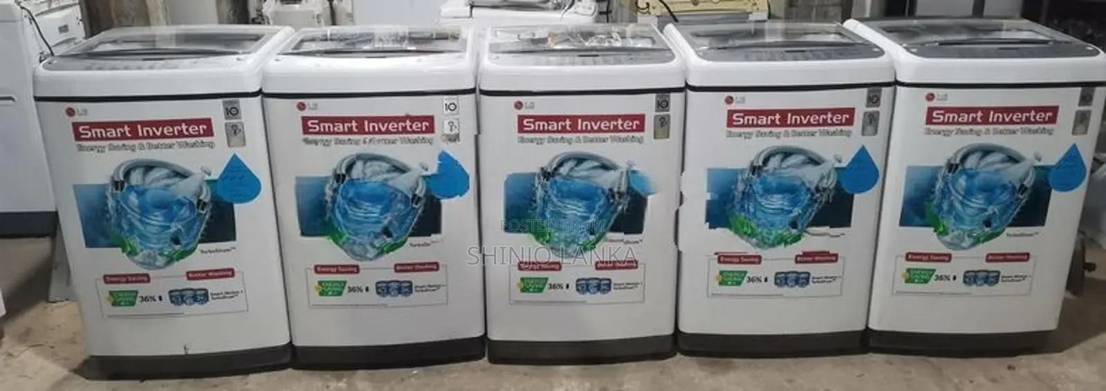 LG 8.0kg Washing Machine Inverter