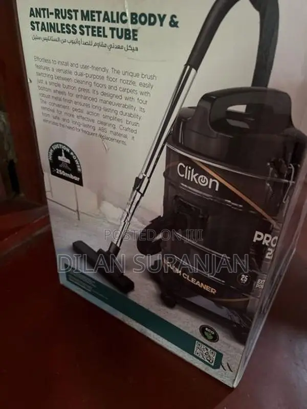 clikon 2200w 25L vacuum cleaner
