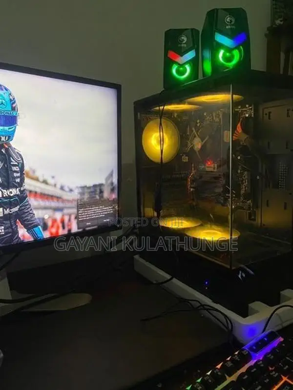 Dell monitor with machine