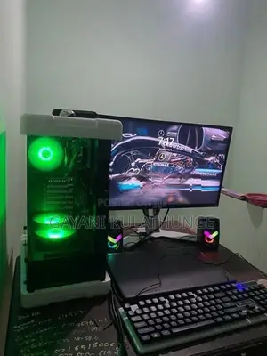 Dell monitor with machine
