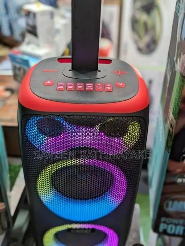 Okop KP-8009 Outdoor Party Speakers with Dual Mic (100W)