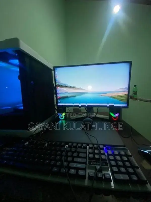Dell monitor with machine
