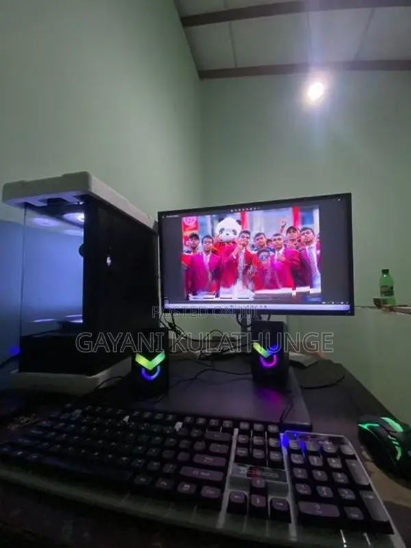 Dell monitor with machine
