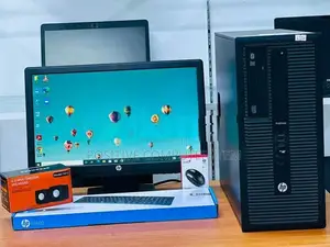 HP i3 4TH GEN 19" Wide Moniter Full Set with Speaker