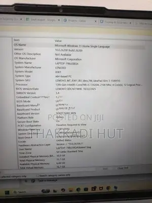 Lenovo IdeaPad Slim 3 15IRH10 I5