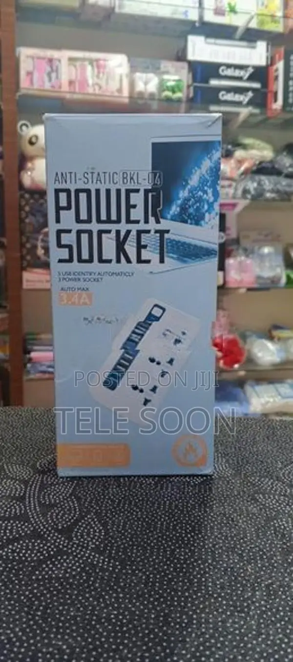 Moxom Power Socket Anti-Static BKL- 4