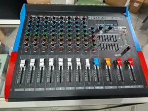 XM8D 8 channel Professional Sound mixer console (with Amp)Bluetooth
