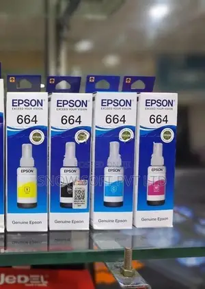 Genuine Printer Ink Bottles