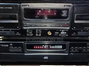Kenwood cassette deck Tuner cd player