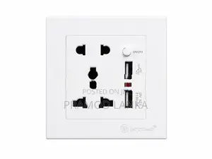 INTIME Multi Socket with 12V USB Outlet