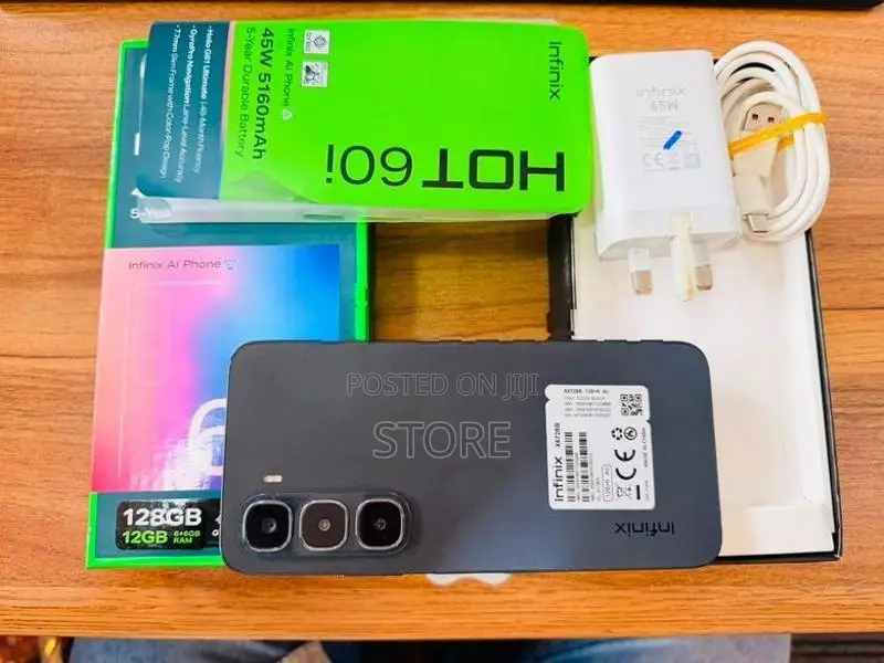 Infinix Hot 60i 128GB 6GB (Used)