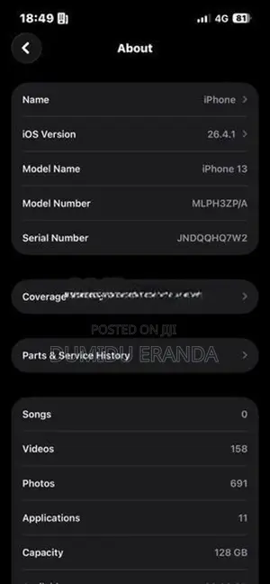 Apple iPhone 13 (Used)