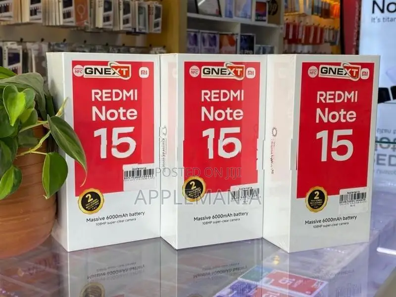 Xiaomi Redmi Note 15 8GB + 256GB (Brand New)