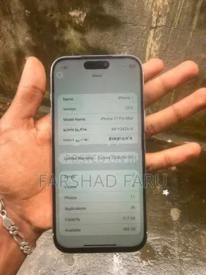 Apple iPhone 17 Pro Max (Used)