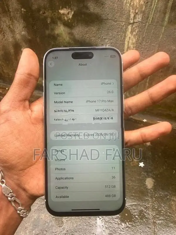 Apple iPhone 17 Pro Max (Used)
