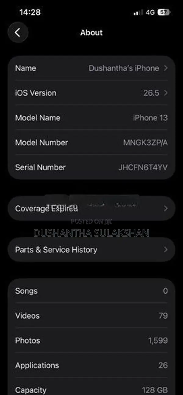 Apple iPhone 13 (Used)