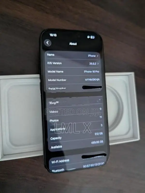 Apple iPhone 16 Pro 512GB (Used)